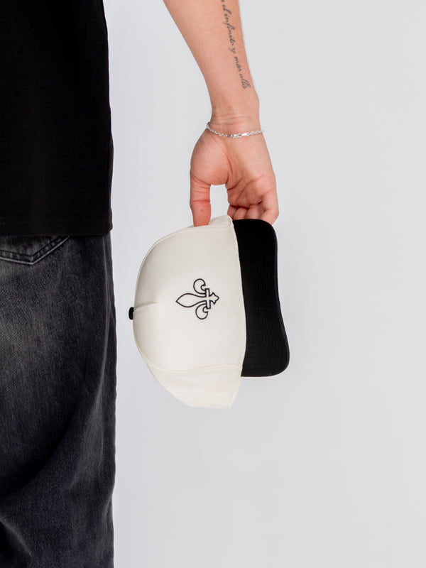 Casquette Fleur de lys – Snapback Crème - Mon Québec Mon Pays
