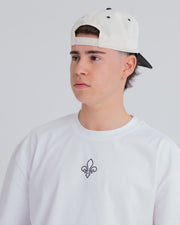 Casquette Fleur de lys – Snapback Crème - Mon Québec Mon Pays
