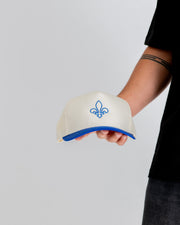 Casquette Fleur de lys – Snapback Crème - Mon Québec Mon Pays