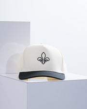 Casquette Fleur de lys – Snapback Crème - Mon Québec Mon Pays