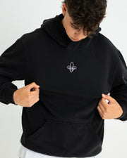 Coton ouaté Premium ample Fleur de lys- Brodé – Mon Québec Mon Pays
