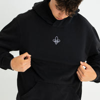 Coton ouaté Premium ample Fleur de lys- Brodé – Mon Québec Mon Pays